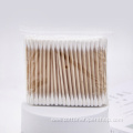 Disposable double headed clean wooden stick cotton bud